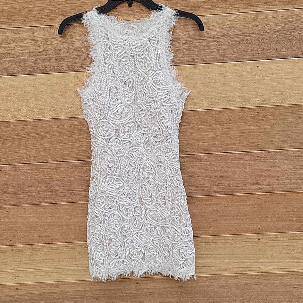 A PEACH KNIT DRESS